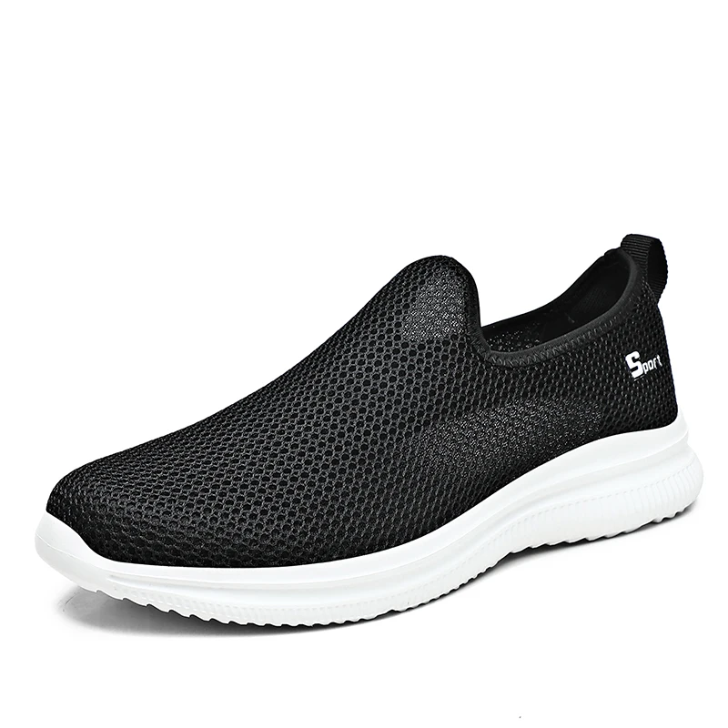 MAEDEF Sneakers Men Summer Casual Shoe Men Mesh Breathable Outdoor Non Slip Sports Shoes Slip on Loafers for Men Pius Size 35-46