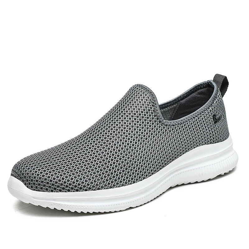 MAEDEF Sneakers Men Summer Casual Shoe Men Mesh Breathable Outdoor Non Slip Sports Shoes Slip on Loafers for Men Pius Size 35-46