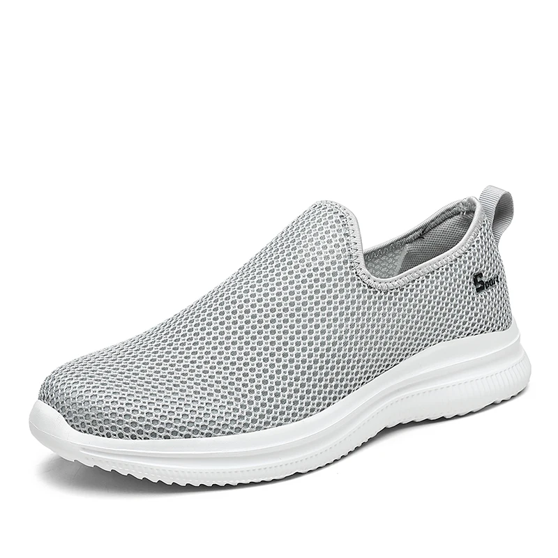 MAEDEF Sneakers Men Summer Casual Shoe Men Mesh Breathable Outdoor Non Slip Sports Shoes Slip on Loafers for Men Pius Size 35-46