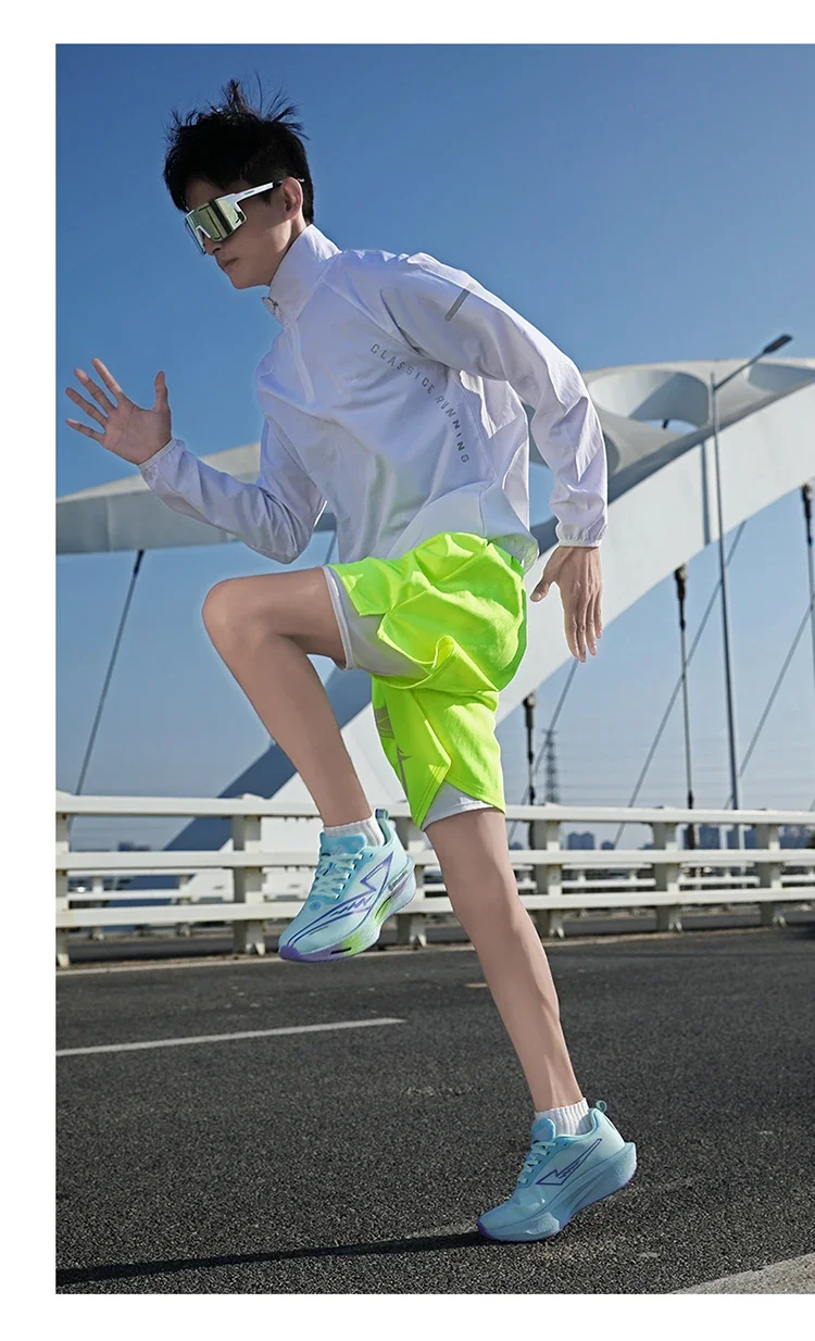 Running Shoes Carbon Board Speciality Marathon Men Sports Breathable Lightweight Women's Comfortable Athletic Nonskid Sneakers