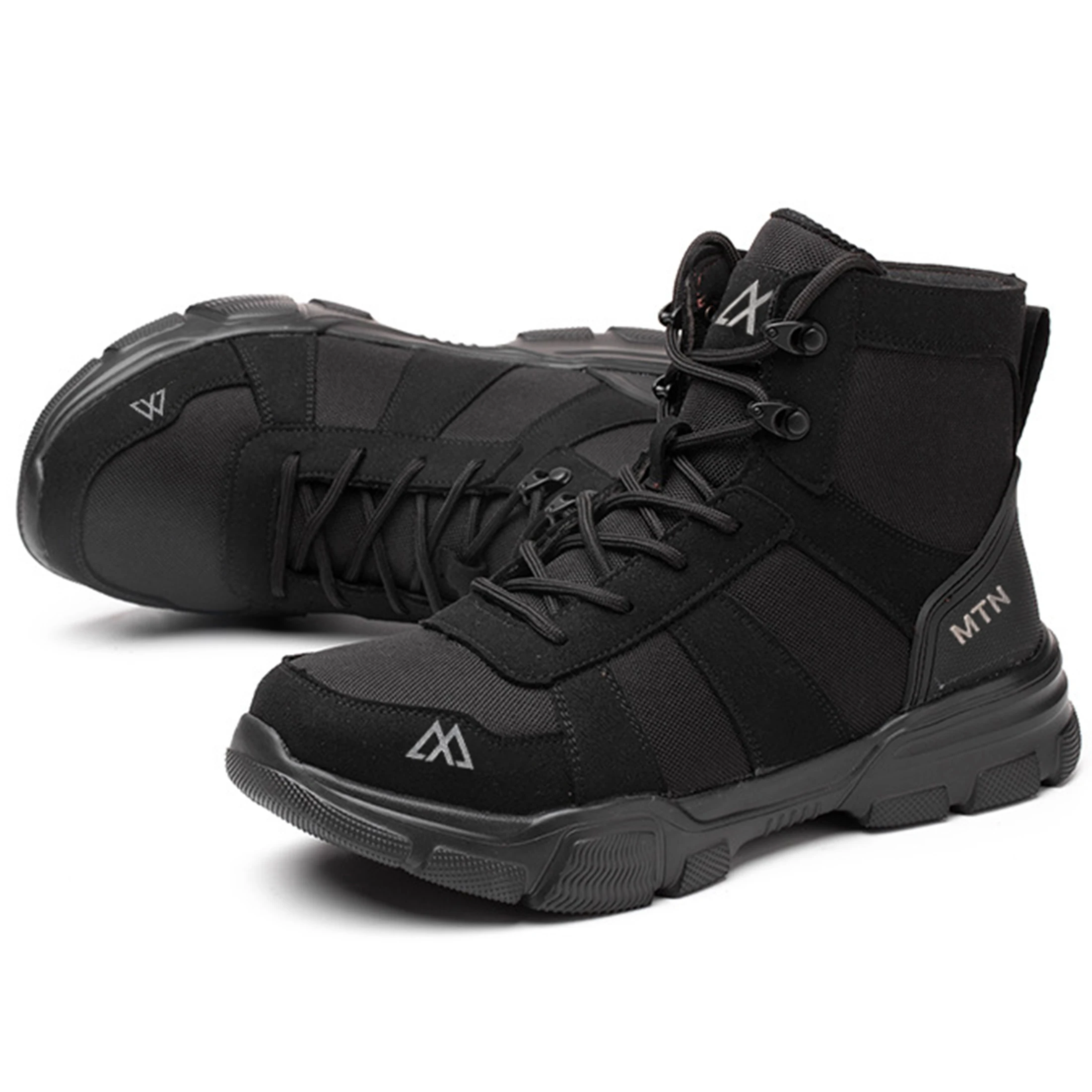 Lightweight Protection Safety Shoes Men Steel Toe Anti Smash Work Shoes Anti-puncture Indestructible Man Safety Boots Outdoor