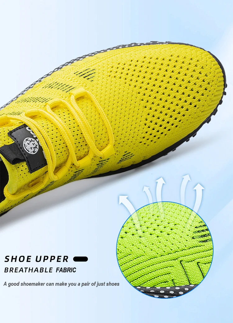 CLOHOO-en's Lightweight Knit Joggers - Breathable Road Running Shoes & Comfortable Daily Walking Sneakers.