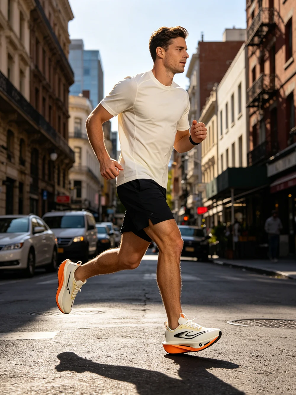 Men Running Shoes Carbon Board Marathon Speciality Sports Breathable Lightweight Women's Comfortable Athletic Chunta Sneakers