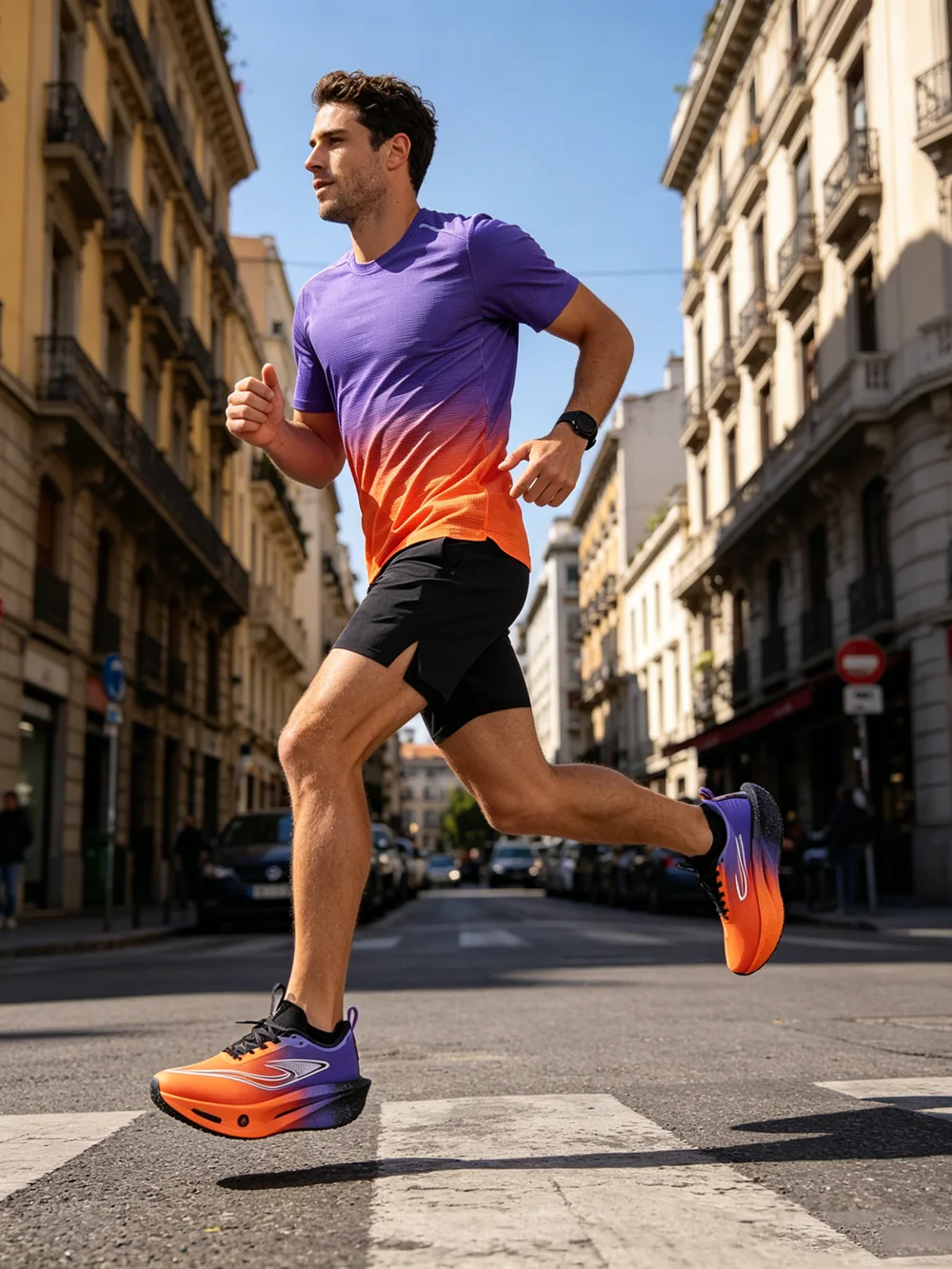Men Running Shoes Carbon Board Marathon Speciality Sports Breathable Lightweight Women's Comfortable Athletic Chunta Sneakers