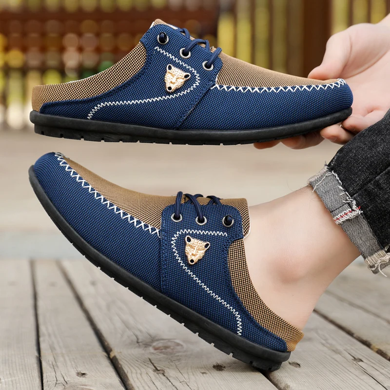 1 Pair Men's Slippers, Sports Sandals, Casual Wear, Large Size, Comfortable, Lightweight & Breathable, Outdoor Sports
