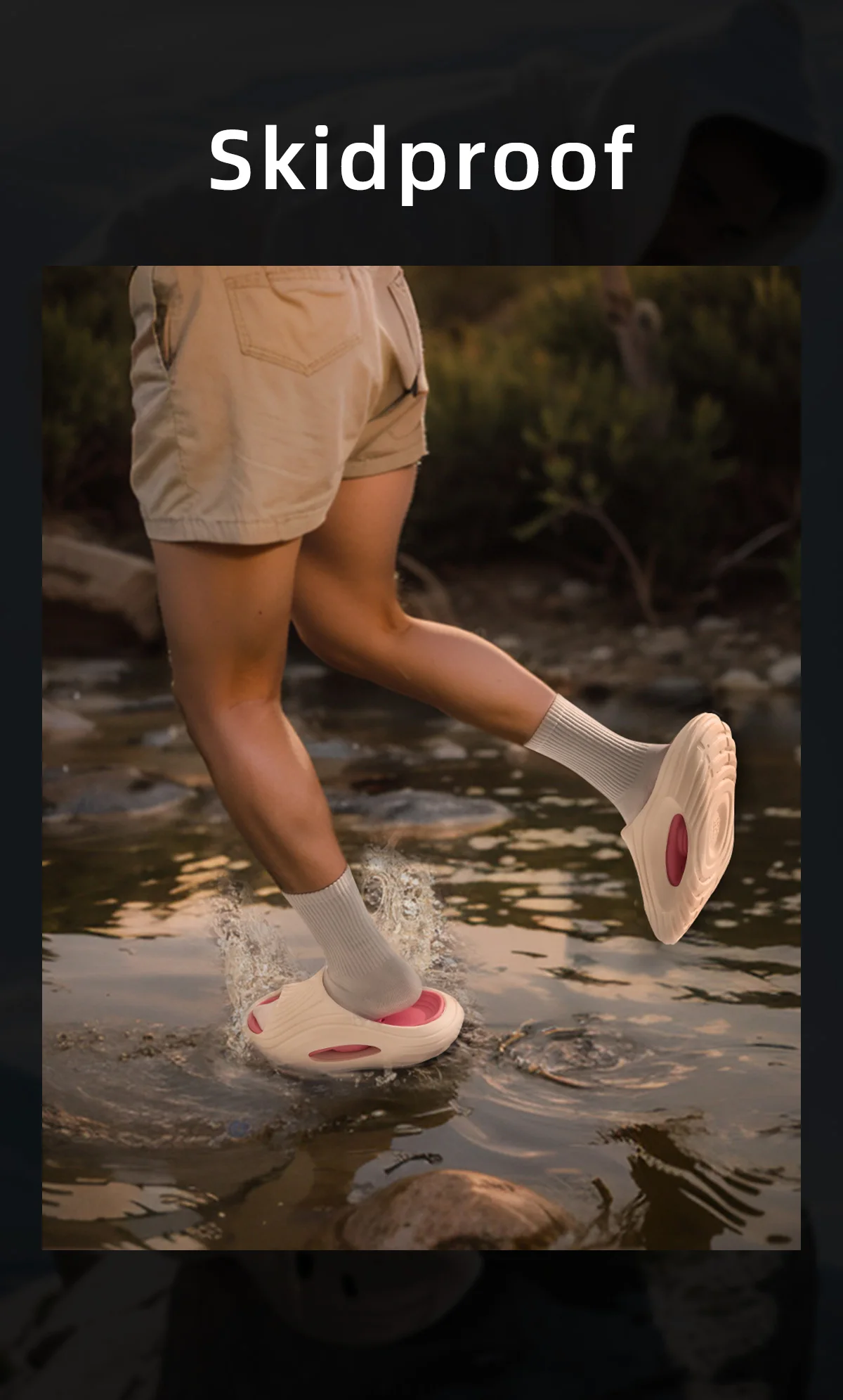 2026 New Arrival Fashion Chunky Slides, Ultra Soft Cloud Slippers, Lightweight Anti-slip Thick Sole Sport Sandals, Unisex Indoor
