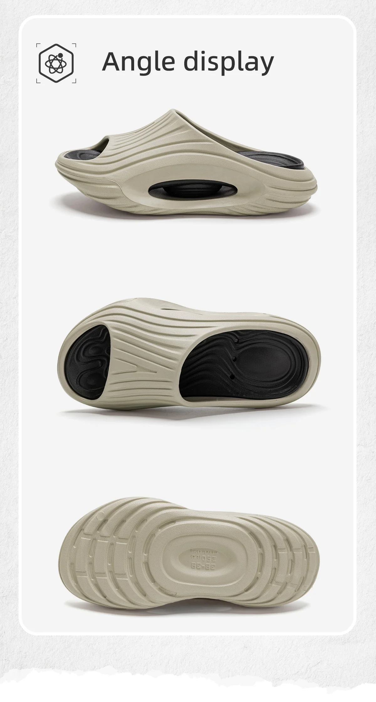 2026 New Arrival Fashion Chunky Slides, Ultra Soft Cloud Slippers, Lightweight Anti-slip Thick Sole Sport Sandals, Unisex Indoor