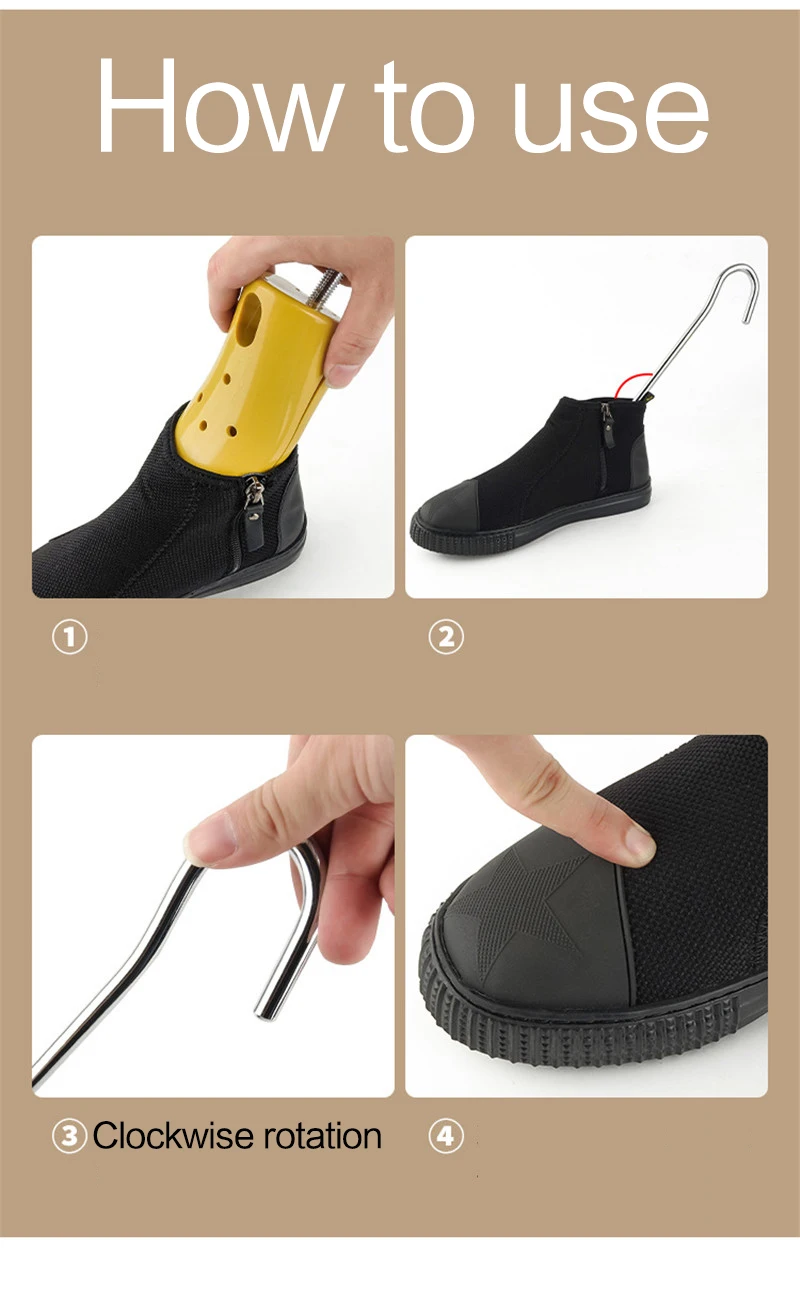 Shoe trees For Boots Adjustable Upper Widen women shoes tree Shaper Expander Professional Shoe Stretchers For High heel boots