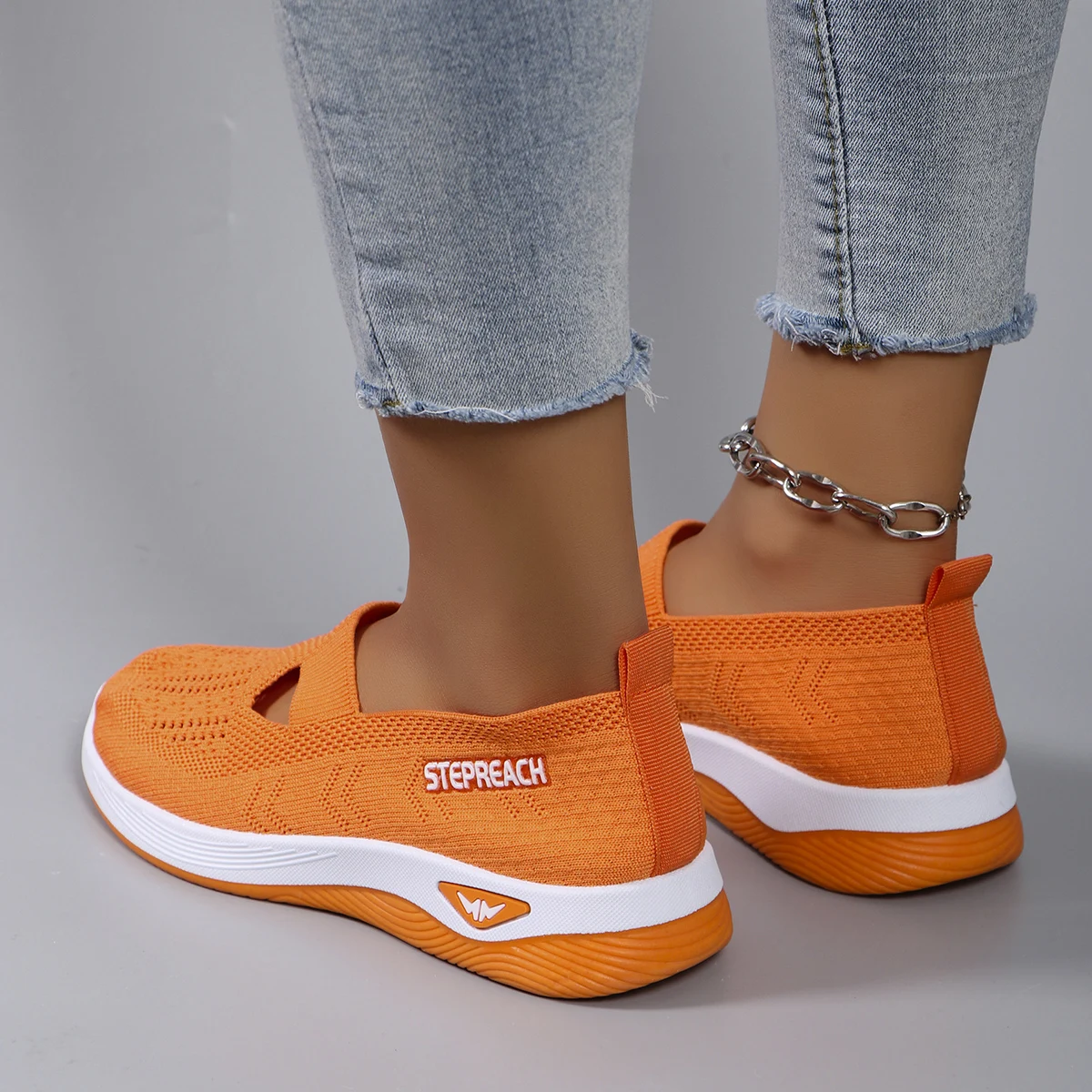 Women's summer breathable mesh flat shoes，women's shoes，casual sneakers shoes, clearance free shipping
