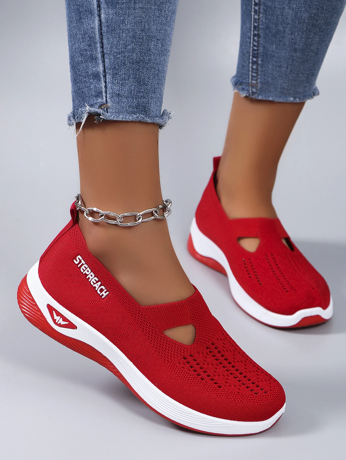 Women's summer breathable mesh flat shoes，women's shoes，casual sneakers shoes, clearance free shipping