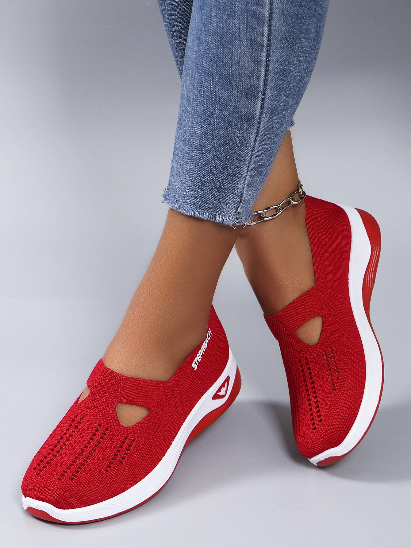 Women's summer breathable mesh flat shoes，women's shoes，casual sneakers shoes, clearance free shipping