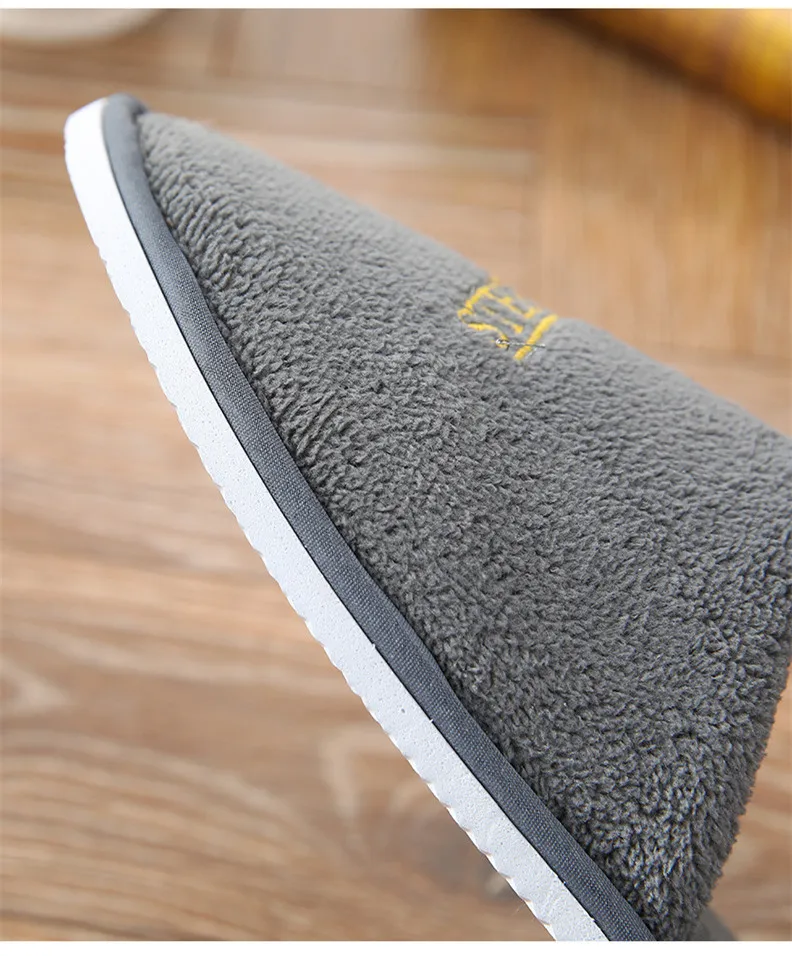 6 Pairs/Lot Winter Slippers Men Women Kids Disposable Hotel Slippers Home Slides Travel Sandals Hospitality Guest Footwear Shoes