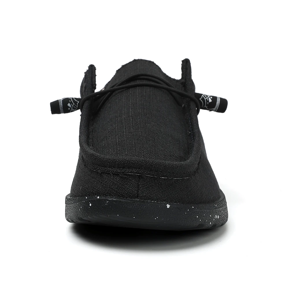 Plus Size Men's Solid Color Breathable Slip On Classic Loafer Shoes Comfy Casual Durable Lightweight Walking Shoes