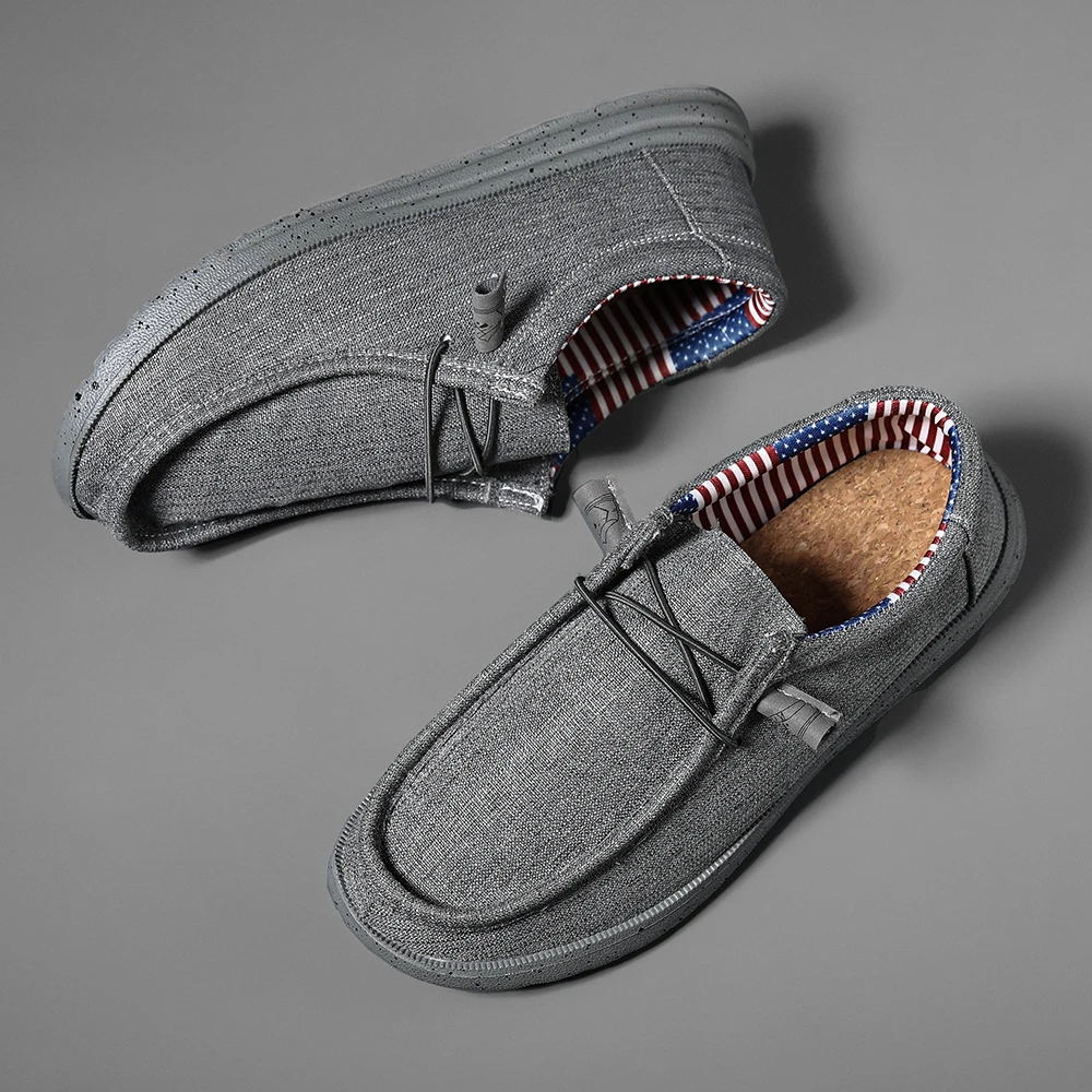 Plus Size Men's Solid Color Breathable Slip On Classic Loafer Shoes Comfy Casual Durable Lightweight Walking Shoes