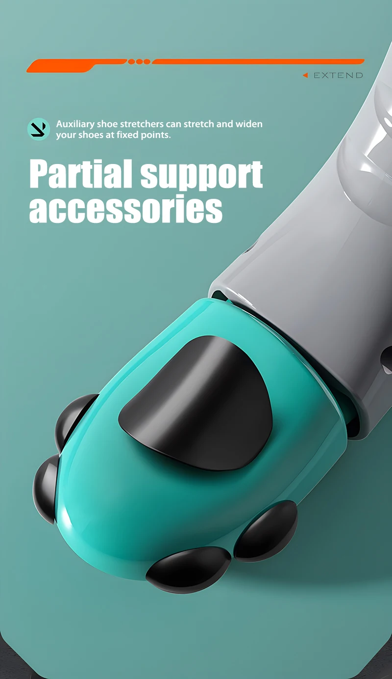1/2Pcs Universal Shoe Stretcher Adjustable Boot Stretcher PC Sneaker Shoe Widener with Steel Shaft for Left&Right Shoe Expander