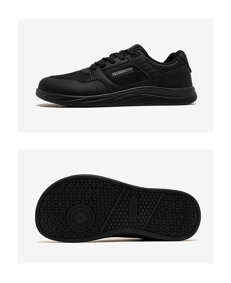 HOBIBEAR Unisex Barefoot Shoes Men Women Wide Toe Walking Sneaker | Zero Drop Sole | Lightweight Lace Up Minimalist Shoes