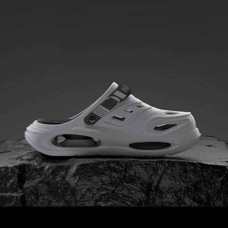 2026 Men's And Women's Cave Shoes Fashion Breathable Sandals With Removable Insoles Non-slip Cushioned Thickened Soft Slippers