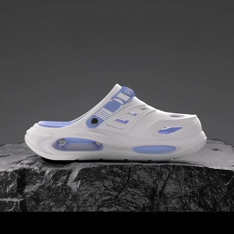2026 Men's And Women's Cave Shoes Fashion Breathable Sandals With Removable Insoles Non-slip Cushioned Thickened Soft Slippers