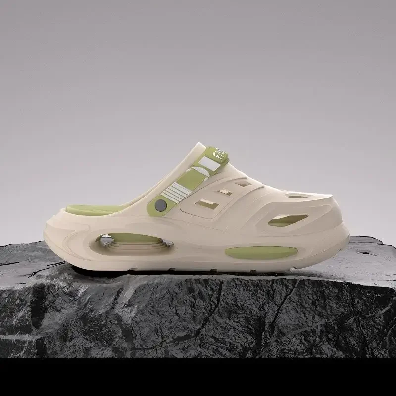 2026 Men's And Women's Cave Shoes Fashion Breathable Sandals With Removable Insoles Non-slip Cushioned Thickened Soft Slippers