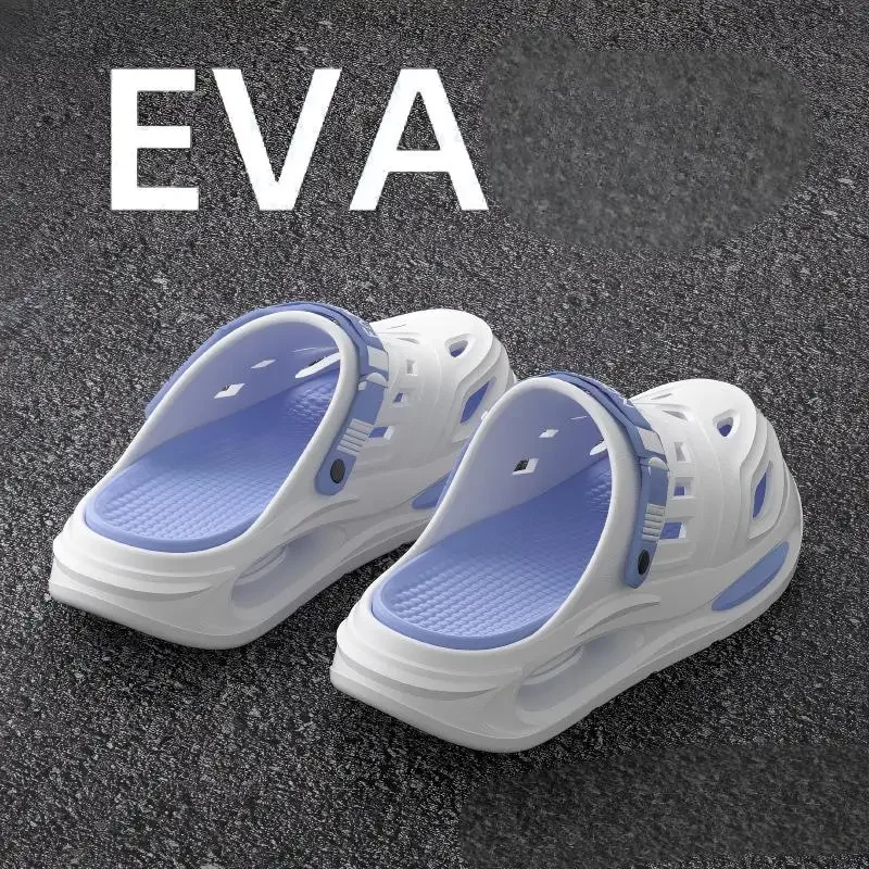 2026 Men's And Women's Cave Shoes Fashion Breathable Sandals With Removable Insoles Non-slip Cushioned Thickened Soft Slippers