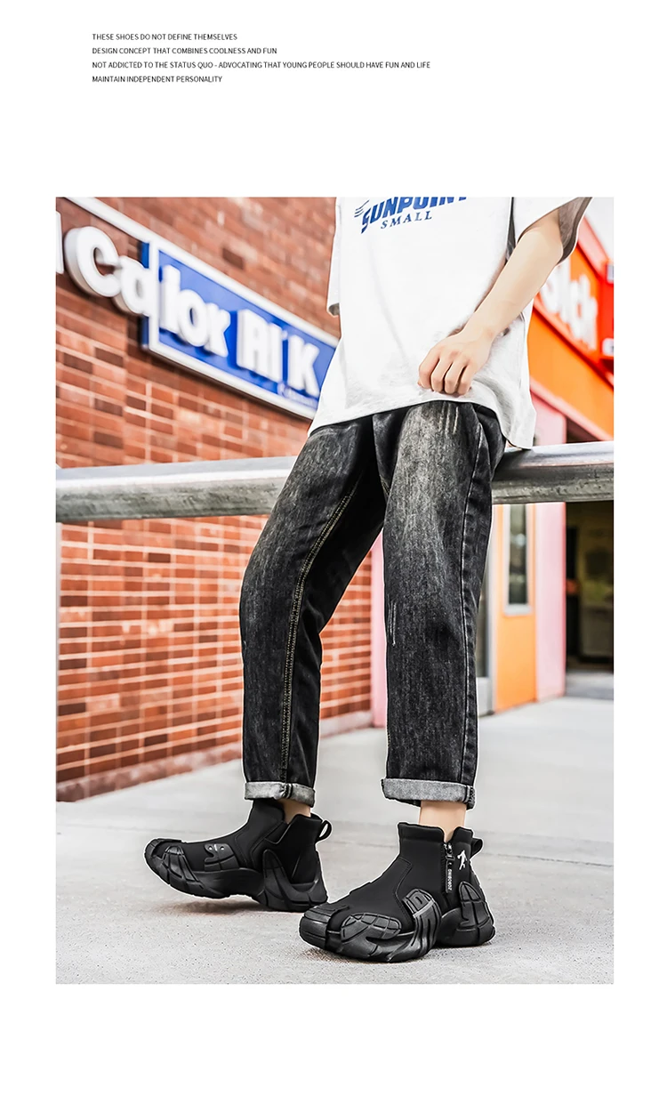 Large Size Men's Shoes, Thick-Soled Lightweight Casual Shoes, Gift for Boyfriend's Birthday, Trendy Versatile Sneakers, Comfortable Holiday Gift, Running Shoes