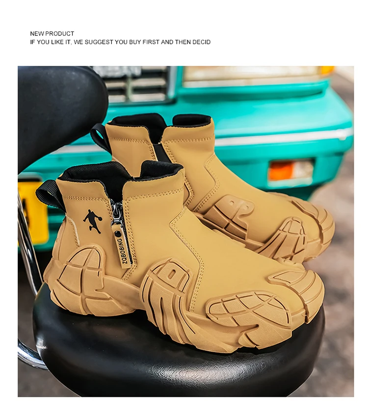 Large Size Men's Shoes, Thick-Soled Lightweight Casual Shoes, Gift for Boyfriend's Birthday, Trendy Versatile Sneakers, Comfortable Holiday Gift, Running Shoes