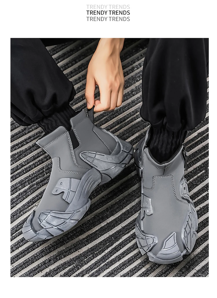 Large Size Men's Shoes, Thick-Soled Lightweight Casual Shoes, Gift for Boyfriend's Birthday, Trendy Versatile Sneakers, Comfortable Holiday Gift, Running Shoes