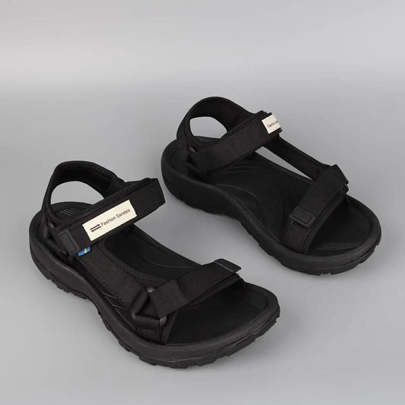 Ladies' Fashion Casual Flat Sandals Outdoor Summer Open-Toe Beach Shoes Soft Sole Comfort Women's Breathable Walking Sandials