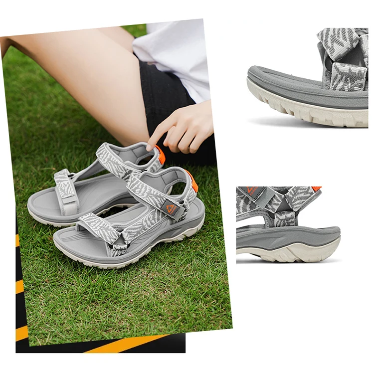 Ladies' Fashion Casual Flat Sandals Outdoor Summer Open-Toe Beach Shoes Soft Sole Comfort Women's Breathable Walking Sandials