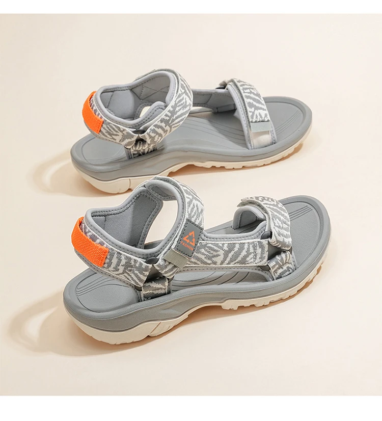 Ladies' Fashion Casual Flat Sandals Outdoor Summer Open-Toe Beach Shoes Soft Sole Comfort Women's Breathable Walking Sandials