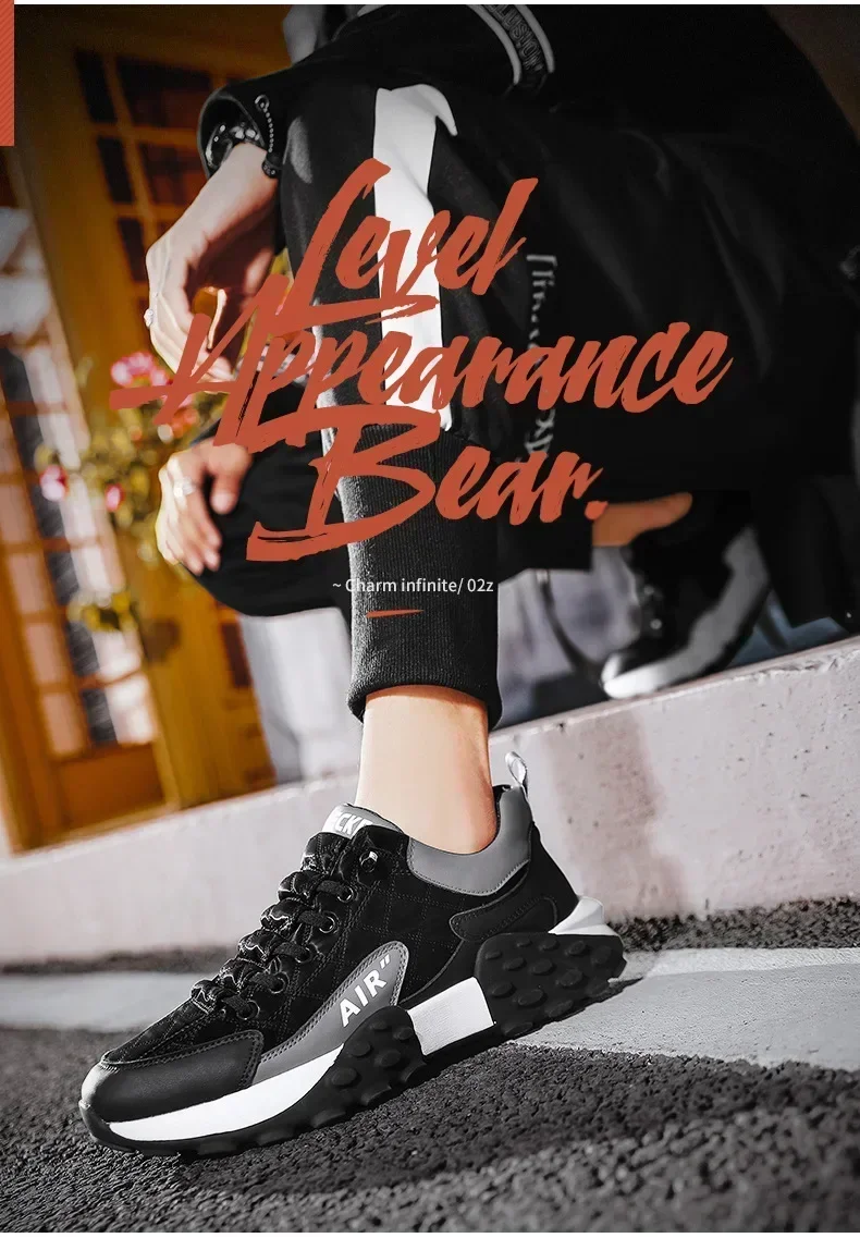 Men Shoes Platform Male Sneakers Vulcanized Shoes for Men Casual Running Shoes Large Size 45 46 Hot Sapatos Masculinos