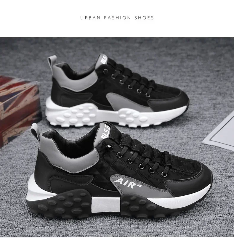 Men Shoes Platform Male Sneakers Vulcanized Shoes for Men Casual Running Shoes Large Size 45 46 Hot Sapatos Masculinos