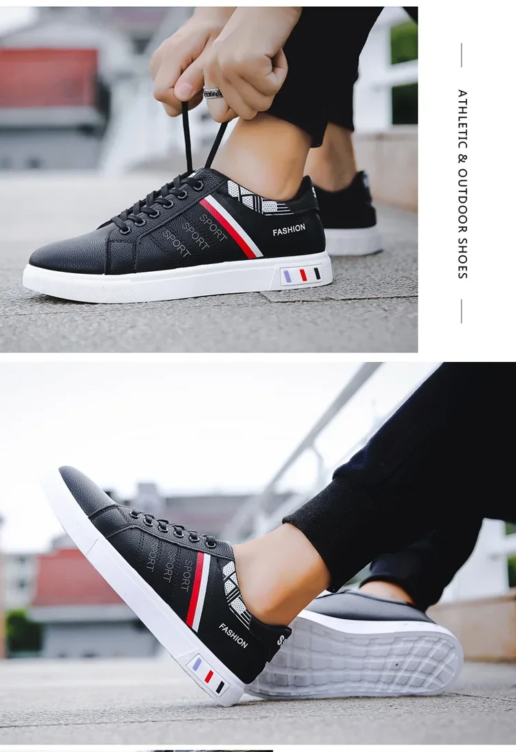 Summer Men Sneakers Casual Vulcanized Shoes Lightweight Breathable Flat White Luxury Shoes for Men Tenis Shoes Tênis Masculino