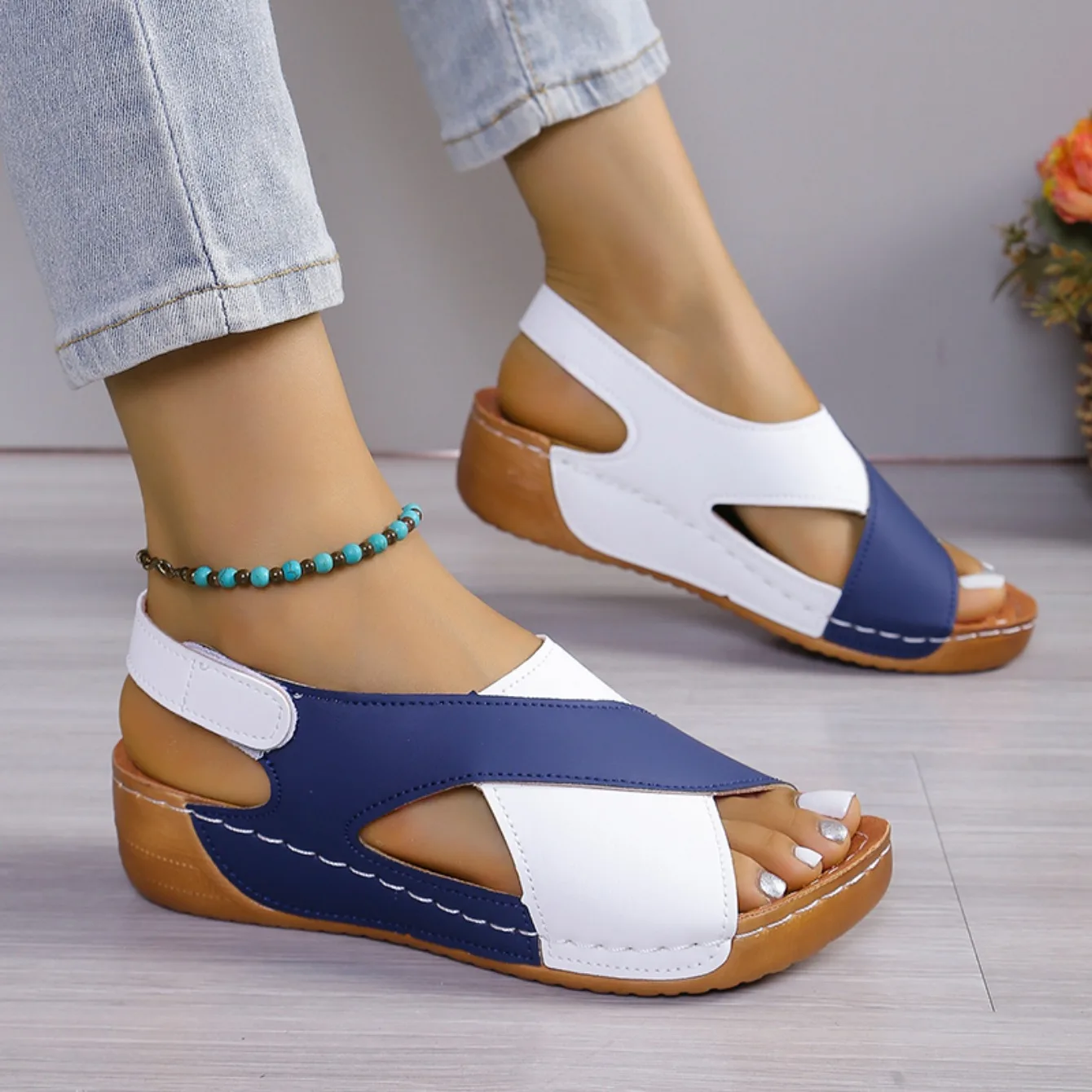 Women Platform Sandals Summer 2026 New Sandals Luxury Designer Shoes for Women Casual Beach Sandals Sandalias De Mujer
