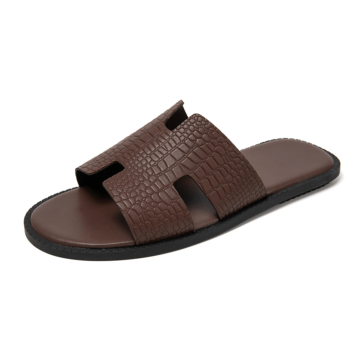 Men's Fashion Cool Slippers Are Suitable for Daily Home Bathroom Outdoor Leisure Sandals Breathable Men's Cool Slippers
