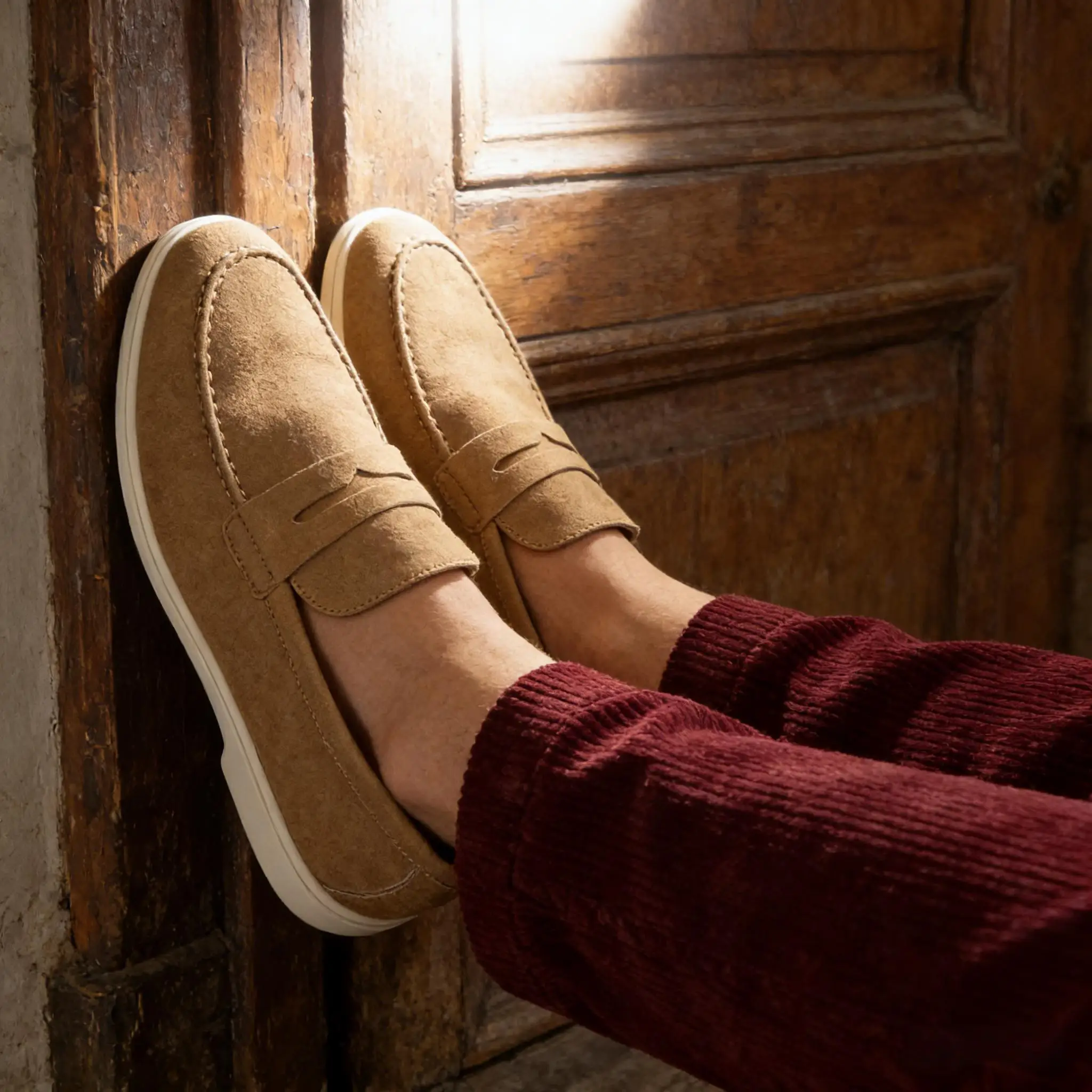 Men's Breathable Loafers Fashion Summer Comfortable Casual Shoes Slip-On Sneakers