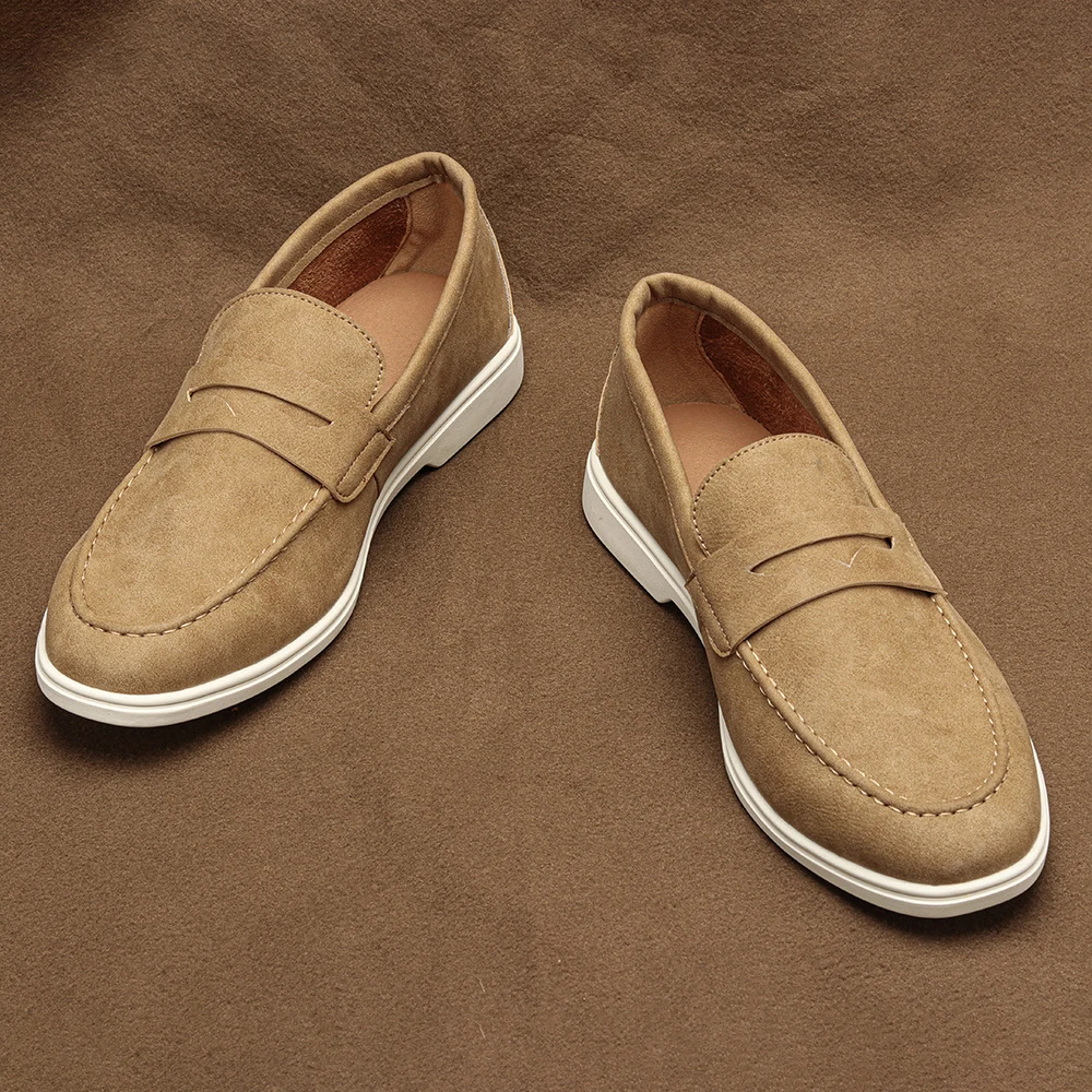 Men's Breathable Loafers Fashion Summer Comfortable Casual Shoes Slip-On Sneakers