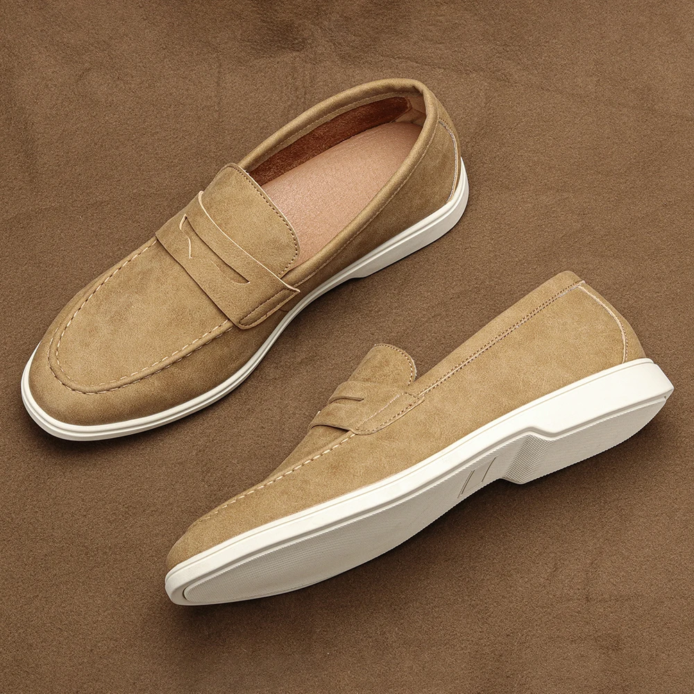 Men's Breathable Loafers Fashion Summer Comfortable Casual Shoes Slip-On Sneakers