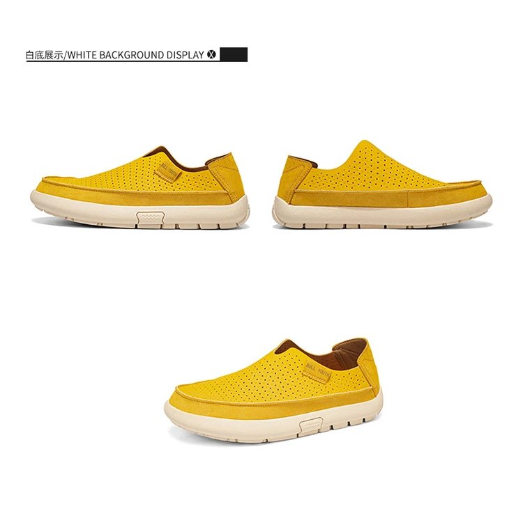 Summer Breathable Sandals Soft and Comfortable Casual Cave Shoes Outdoor Fashion Thick Bottom High Quality Leather Men's Shoes