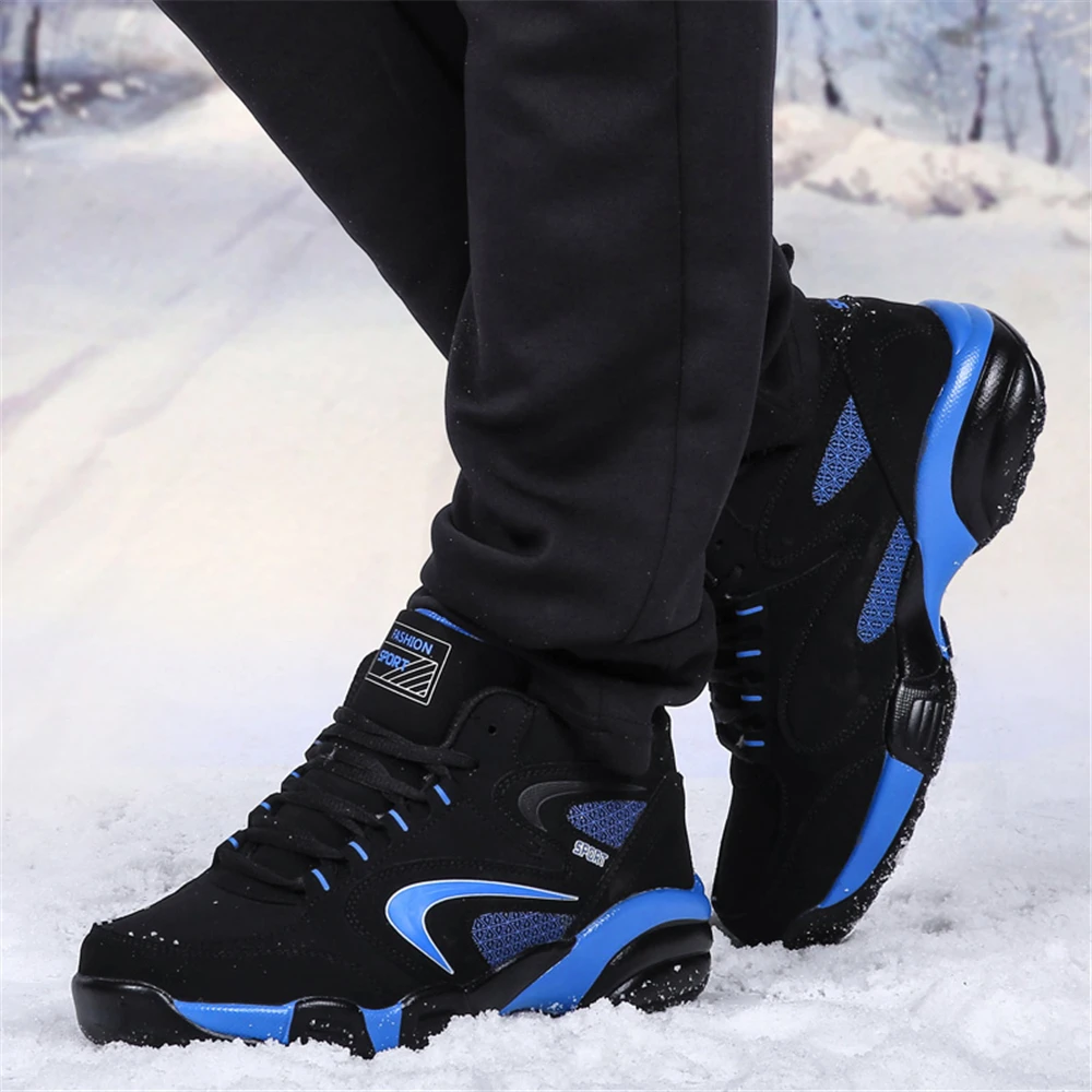 Men'S & Women'S Winter Casual Sneakers , Nubuck Upper & Rubber Outsole - for Hiking & Outdoor Activities, Hiking Boots