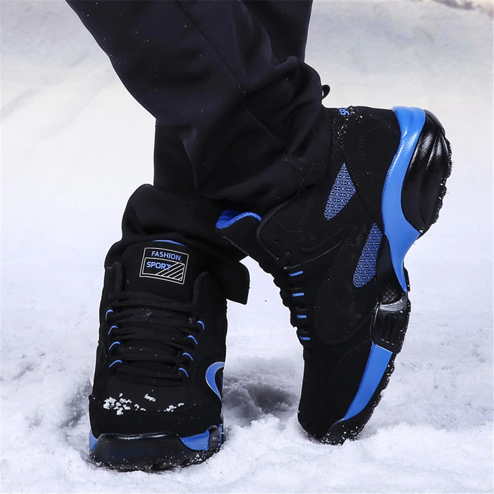 Men'S & Women'S Winter Casual Sneakers , Nubuck Upper & Rubber Outsole - for Hiking & Outdoor Activities, Hiking Boots