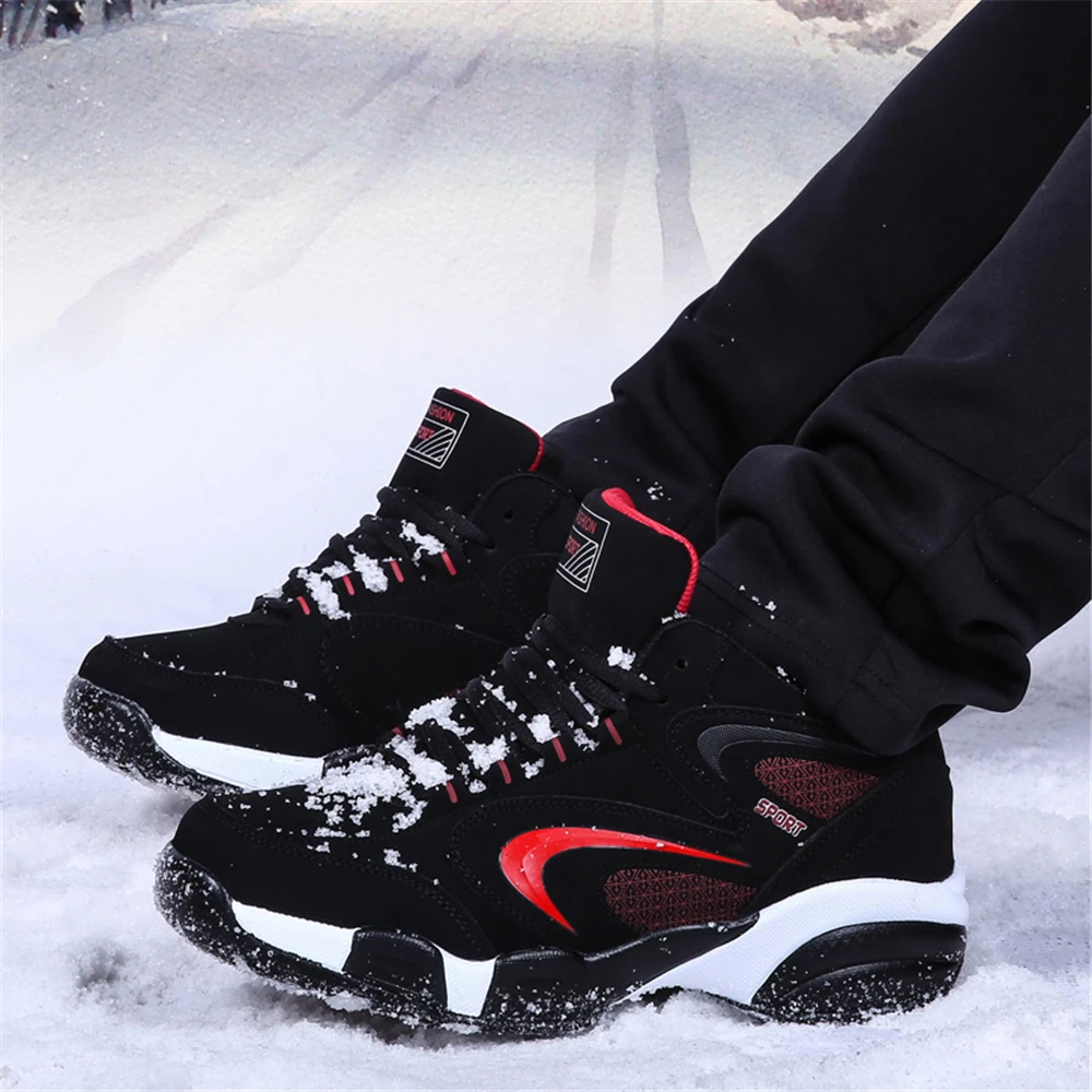 Men'S & Women'S Winter Casual Sneakers , Nubuck Upper & Rubber Outsole - for Hiking & Outdoor Activities, Hiking Boots