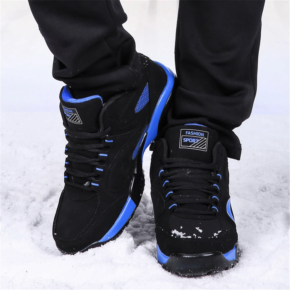 Men'S & Women'S Winter Casual Sneakers , Nubuck Upper & Rubber Outsole - for Hiking & Outdoor Activities, Hiking Boots