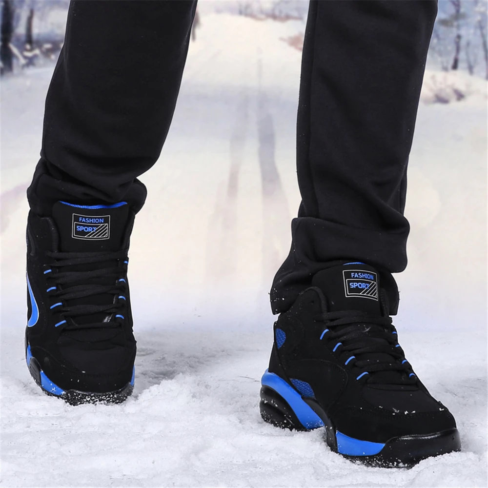 Men'S & Women'S Winter Casual Sneakers , Nubuck Upper & Rubber Outsole - for Hiking & Outdoor Activities, Hiking Boots