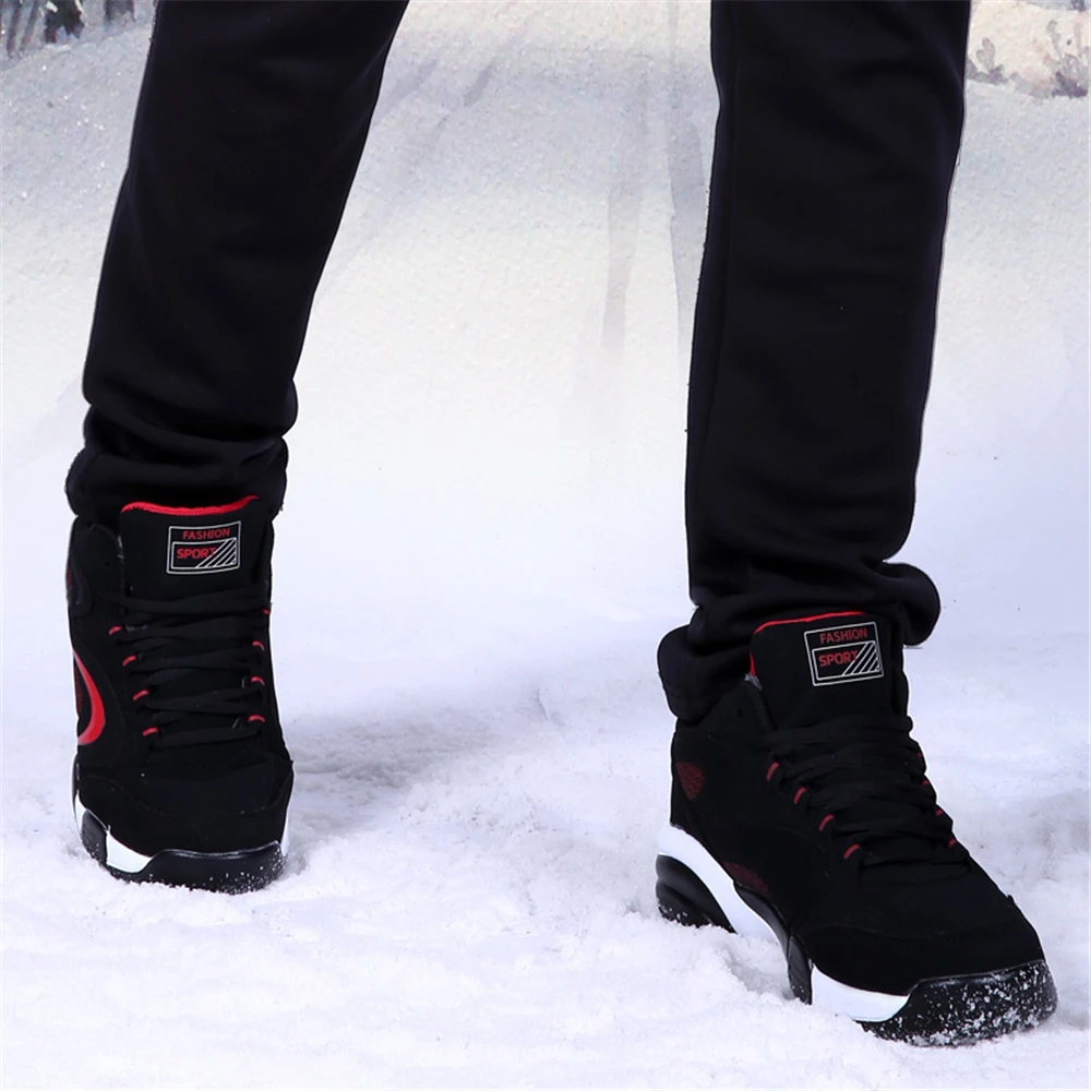 Men'S & Women'S Winter Casual Sneakers , Nubuck Upper & Rubber Outsole - for Hiking & Outdoor Activities, Hiking Boots