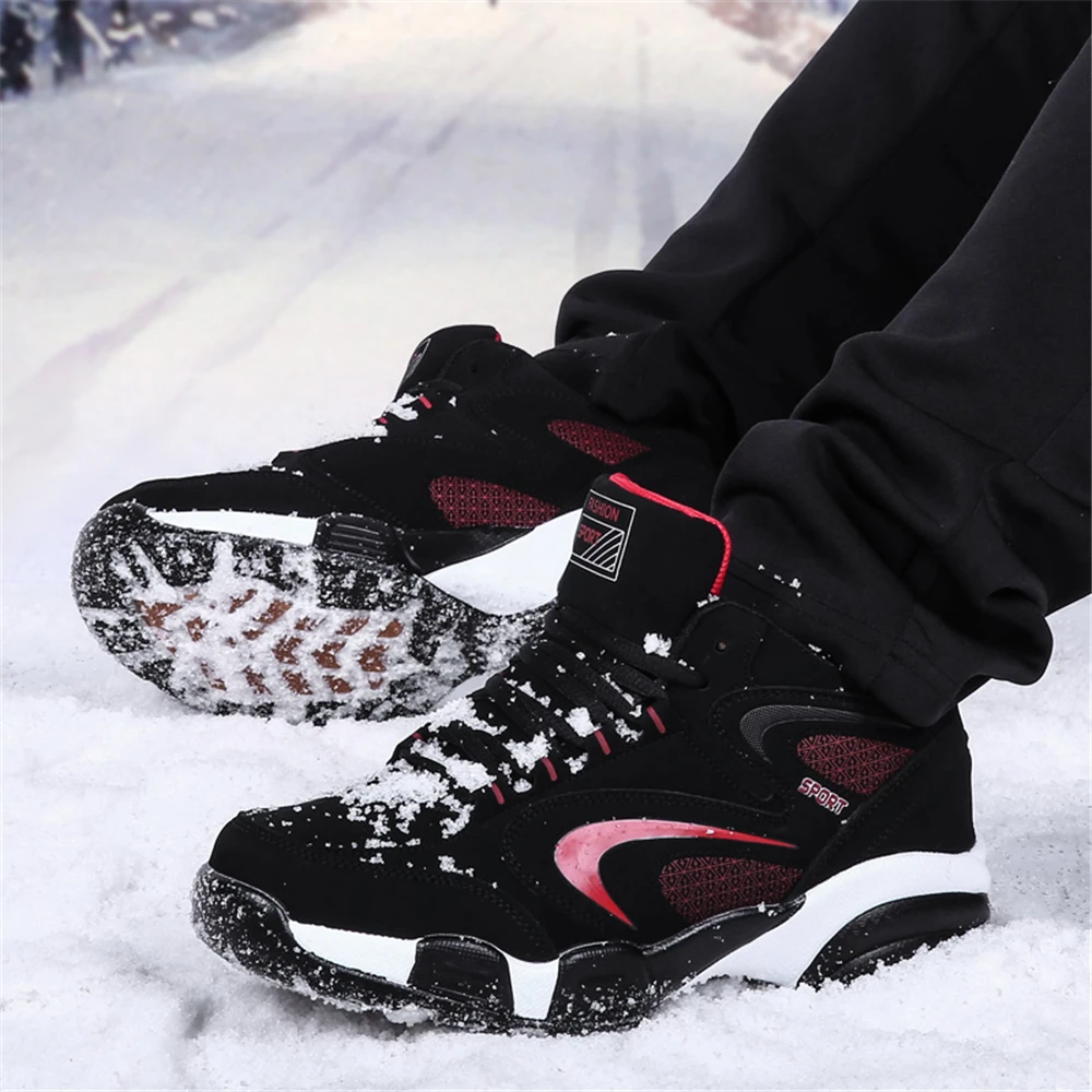 Men'S & Women'S Winter Casual Sneakers , Nubuck Upper & Rubber Outsole - for Hiking & Outdoor Activities, Hiking Boots