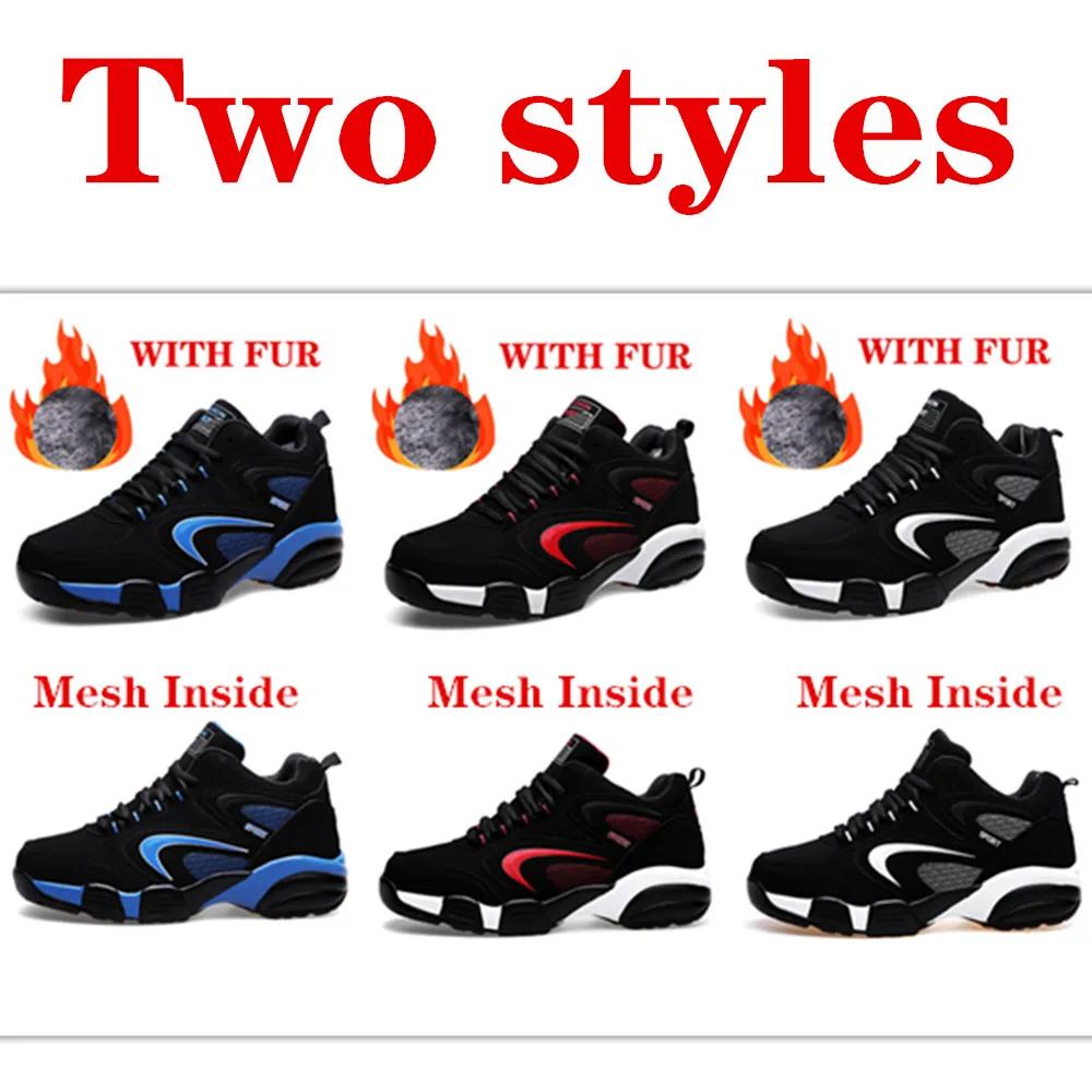 Men'S & Women'S Winter Casual Sneakers , Nubuck Upper & Rubber Outsole - for Hiking & Outdoor Activities, Hiking Boots