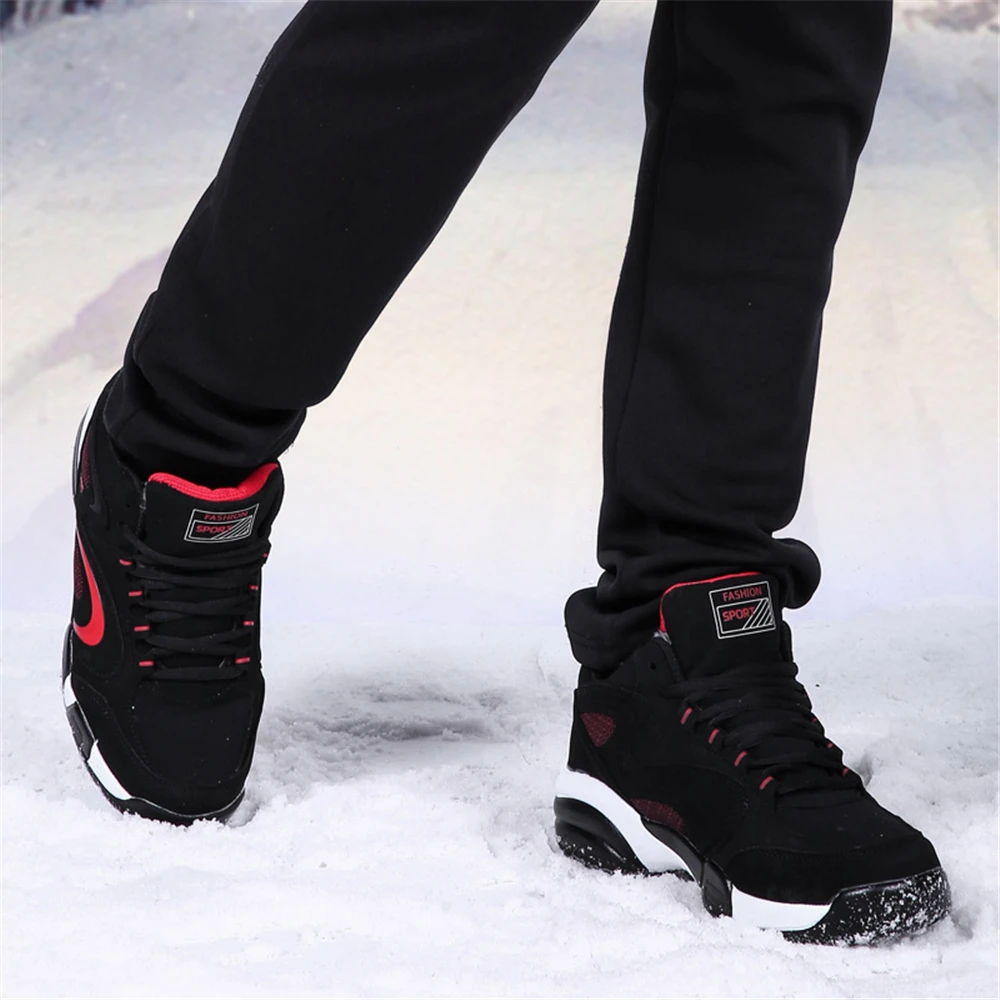 Men'S & Women'S Winter Casual Sneakers , Nubuck Upper & Rubber Outsole - for Hiking & Outdoor Activities, Hiking Boots