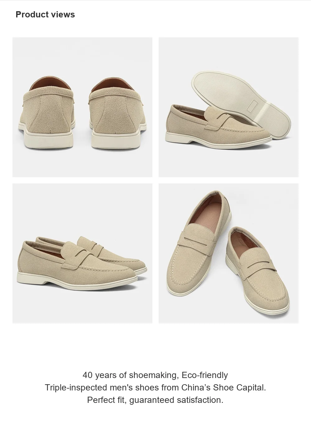 Men Moccasins Comfortable Breathable Summer Fashion Men Leather Shoes