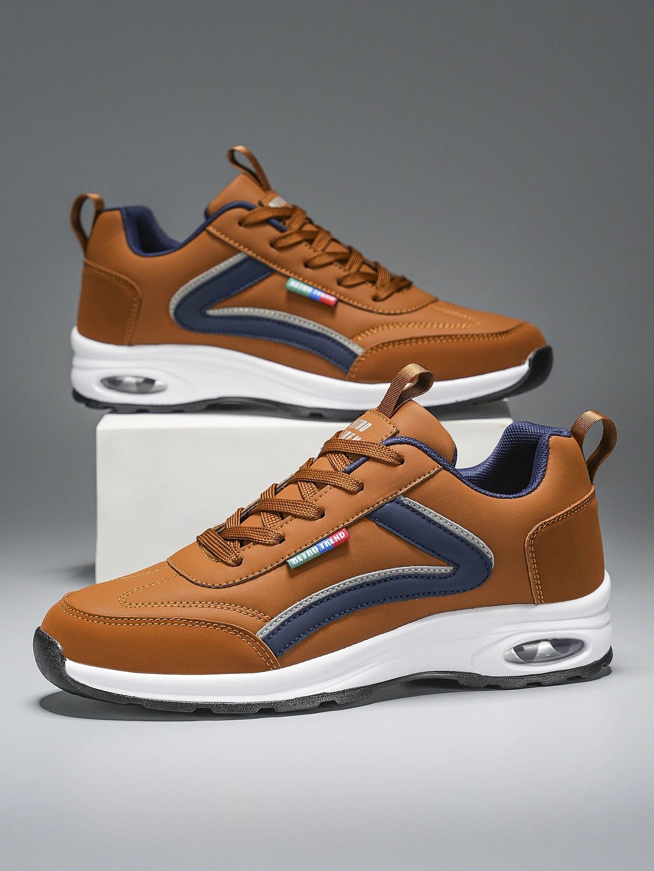 Men's Large Size Sports Shoes Outdoor Hiking Running Comfortable Casual Versatile Fashionable Training Shoes for Couples